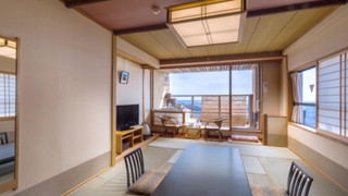 【特別室】露天風呂付き客室＜禁煙和室＞ [特別室] [和室] [禁煙] [夜景がきれい]