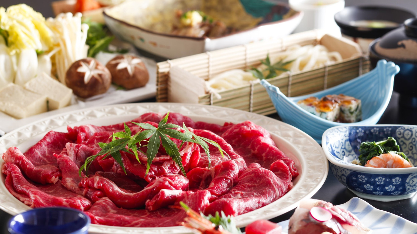 大満足！国産牛しゃぶコース