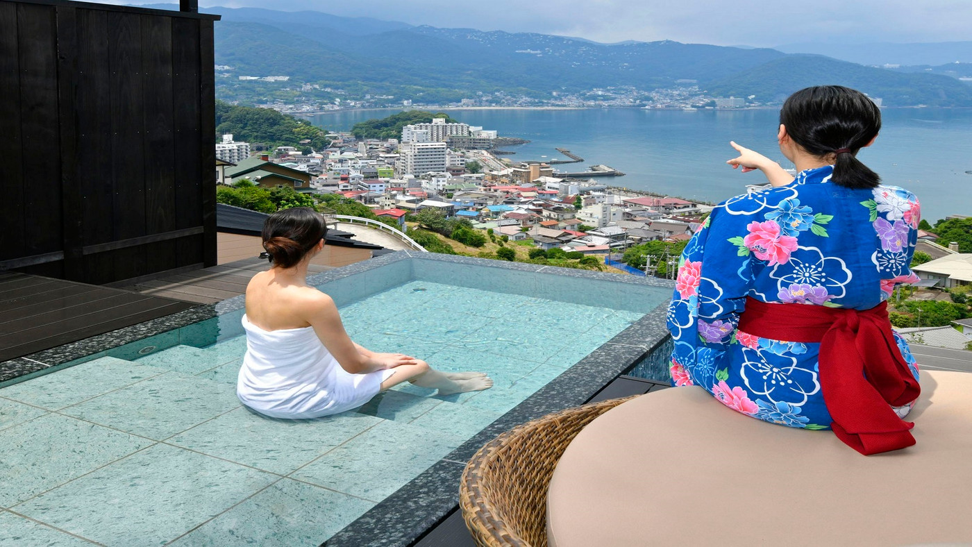 熱海の街や海が一望できる極上貸切風呂3688141