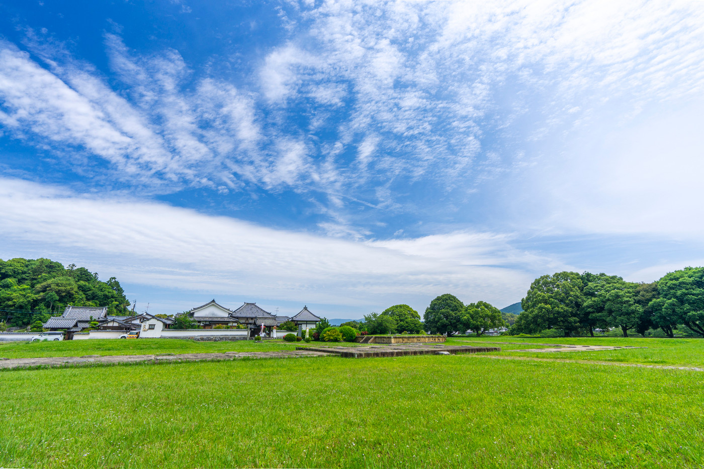 弘福寺　川原寺跡（奈良県明日香村）