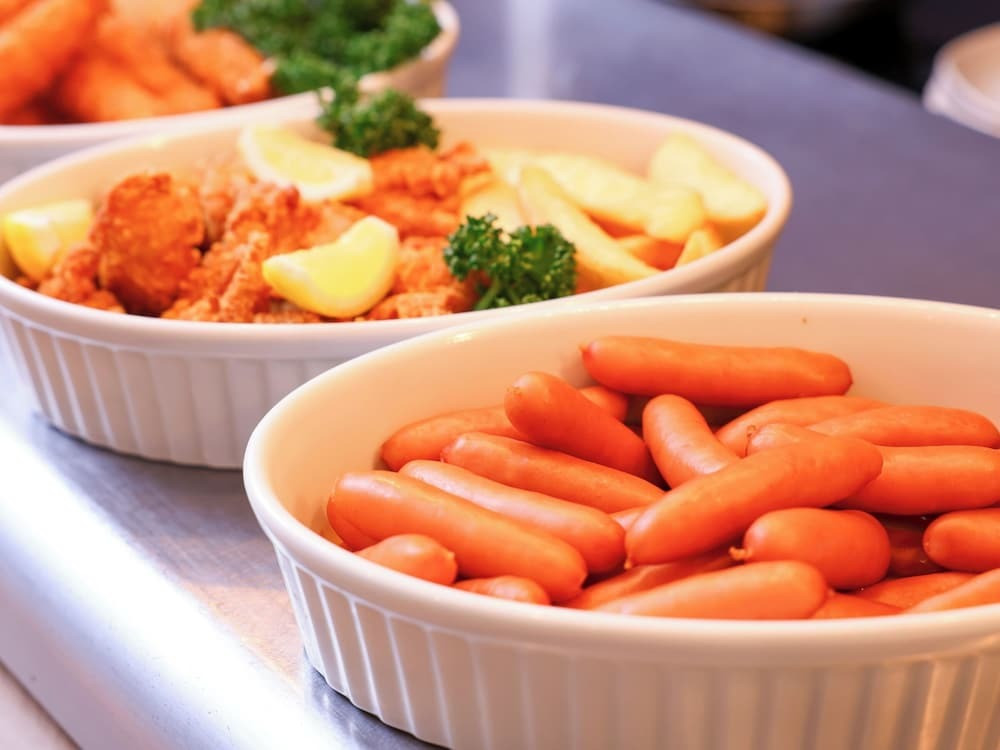 朝食ビュッフェ