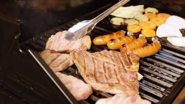 (グリーンシーズン)1日5組限定夕食BBQ③ / 4