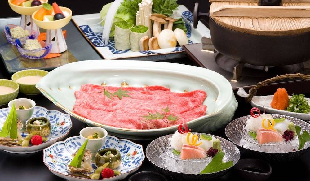 近江牛すき焼き 一例 / 2