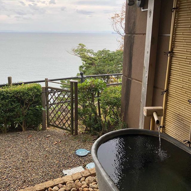 客室の露天風呂