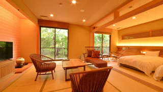 露天風呂付特別室「桜の間」