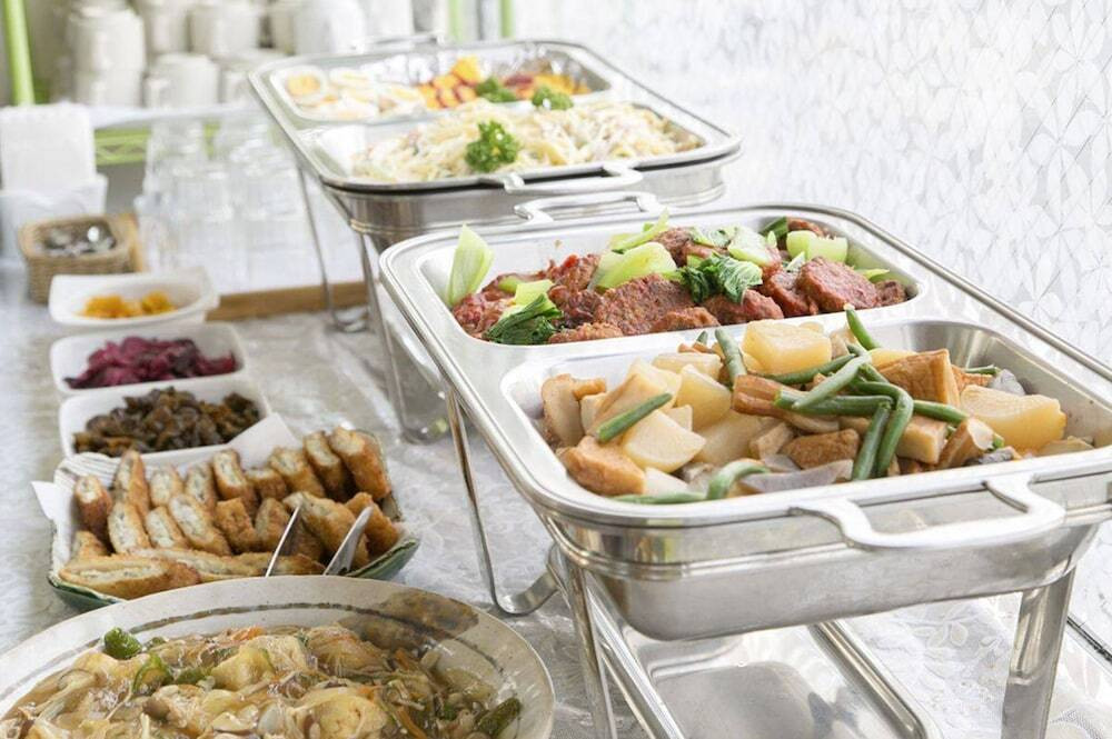 朝食ビュッフェ