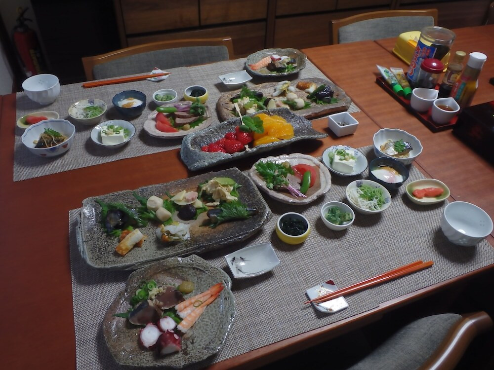 朝食スペース