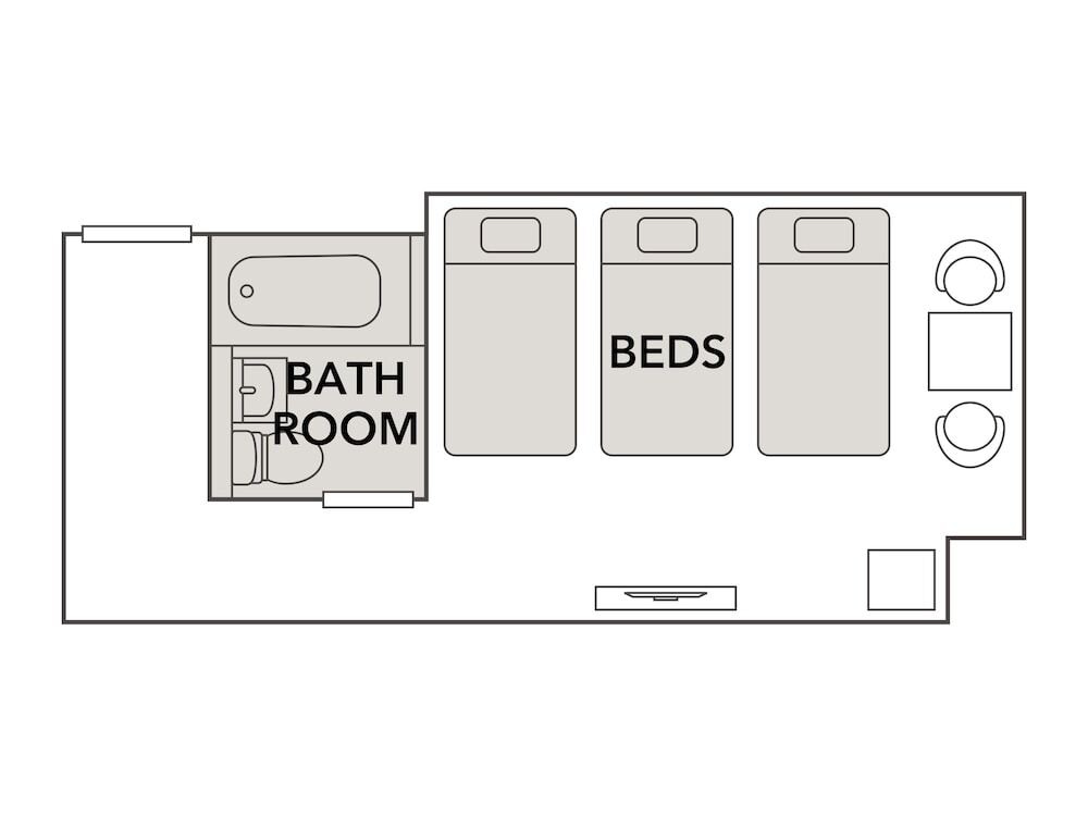 部屋からの景観