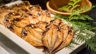 朝食ブッフェ一例／干物 / 3