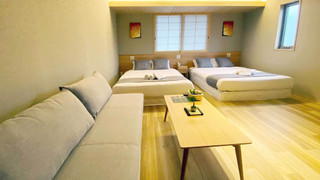 デラックス ファミリールーム (103)(ソファベッド用の寝具は部屋に常備していない為 事前にリクエストが必要)