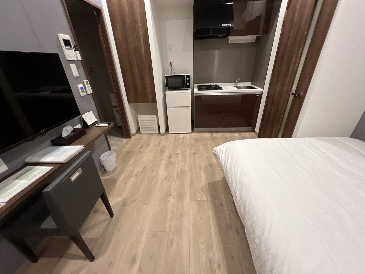 全室にキッチンや洗濯機、浴室乾燥機が！荷物を減らしたいならここ♪3414580