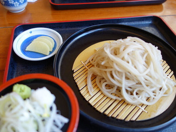 「一會庵」 料理 36349697 ざるそば（￥760税込み）十割蕎麦