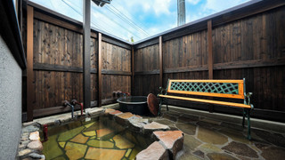 [城湯] 和洋室ツイン/ひのき内湯・露天風呂付き離れ(18畳) 禁煙 - 大人限定