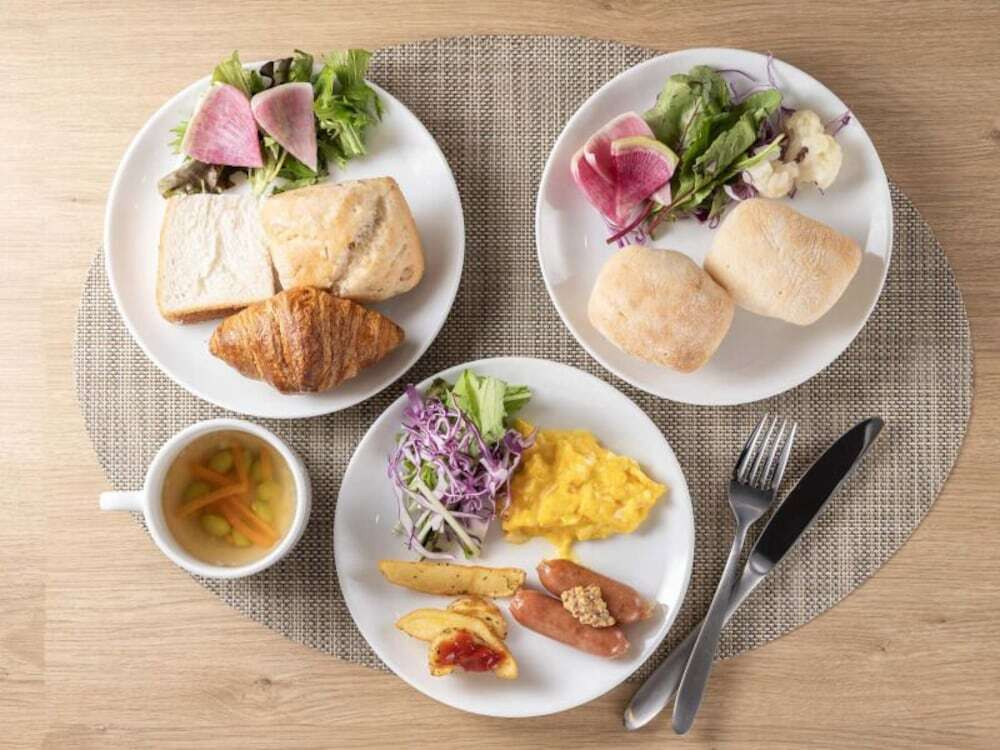 朝食ビュッフェ