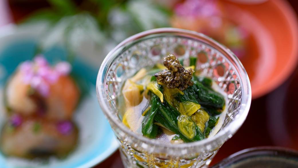 泊まる「棟」によって
趣の異なるお料理 / 2