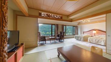 新館　和洋室（和室10～12畳+ベッド2台） / 14