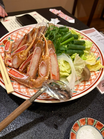 「和亭」 料理 302822558 蟹スキの具材　蟹　一杯分