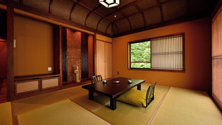 [共用バスルーム] 癒しの間 (梢) 貸切温泉30分付き 夕朝部屋食 禁煙