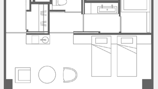 デラックスキングツインルーム シティビュー