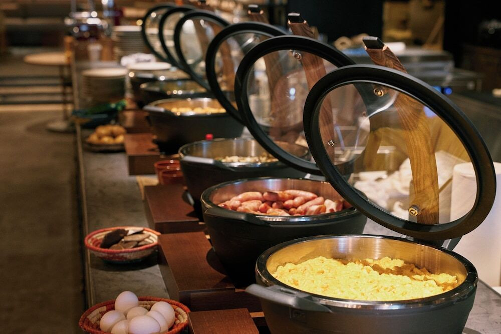 朝食ビュッフェ