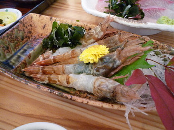 「かに大陸」料理 735989 モサエビ刺身