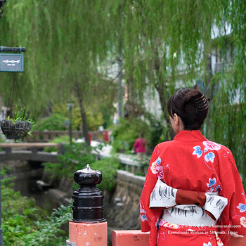 下田公園から市街を望む