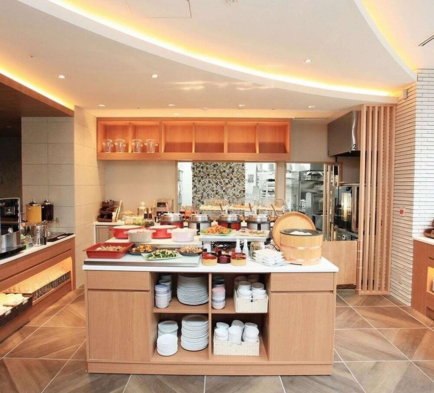 朝食ビュッフェ