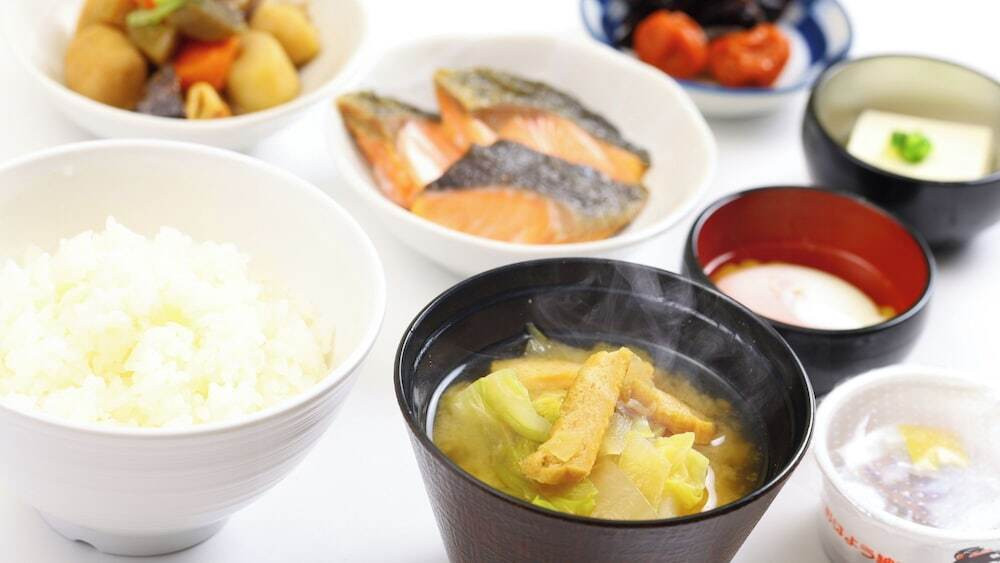 朝食ビュッフェ