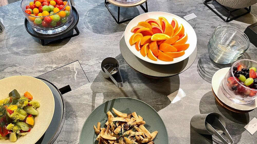 朝食ビュッフェ