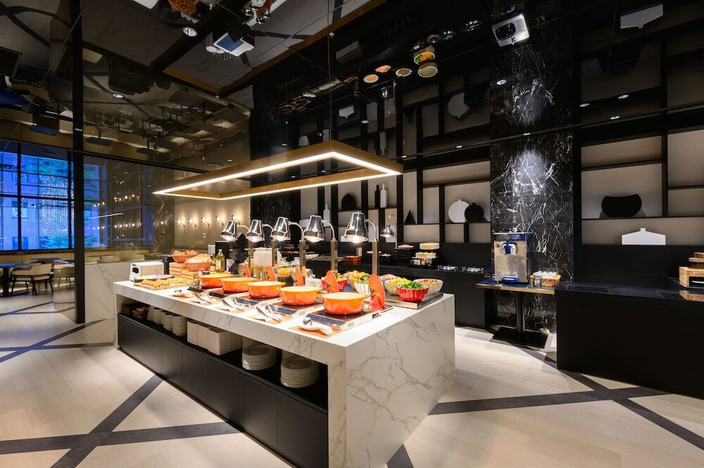 朝食ビュッフェ