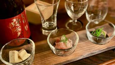 Sake pairing plan: snack set / 31