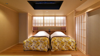 露天風呂付ゆったり和洋室 - ツイン - 禁煙