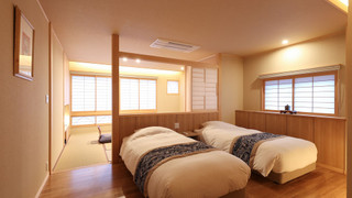 和洋室 デラックスルーム 温泉風呂付 (禁煙)