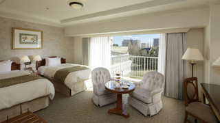 ラグジュアリー ツインルーム 禁煙 ガーデンビュー