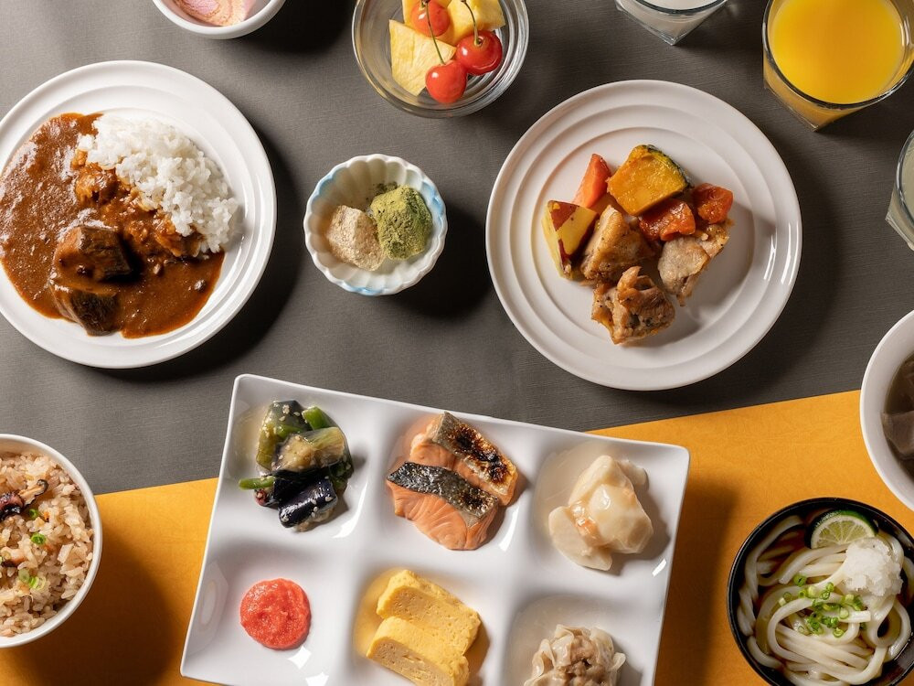 朝食ビュッフェ