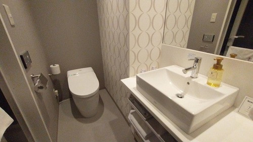 洗面スペースはひろびろ