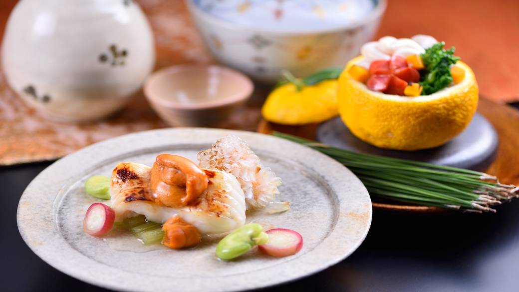 料理長が厳選した旬の食材を使用 / 1