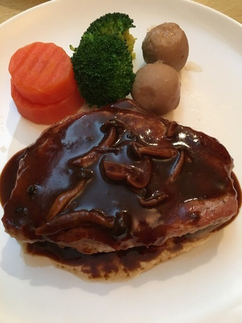 「洋食 スコット」料理 1156232 ポークソテーデミグラスソース