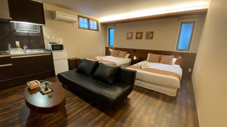 デラックス ファミリールーム (202)(ソファベッド用の寝具は部屋に常備していない為 事前にリクエストが必要)