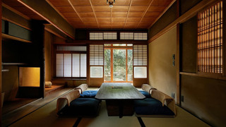 露天檜風呂付き客室