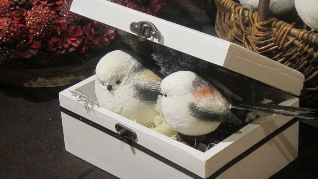 シマエナガのオブジェ / 2