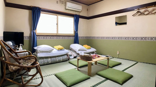 和室 3名部屋 共同バスルーム 禁煙