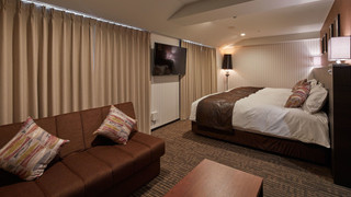 コンフォートツイン 禁煙 客室露天風呂付 (エキストラソファーベッドは5名利用からのみ提供)