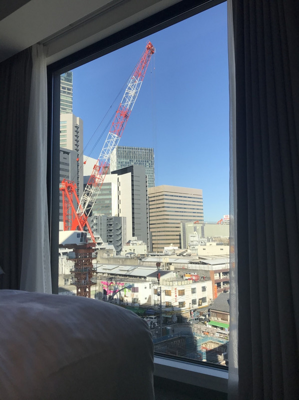 ベットからの眺望