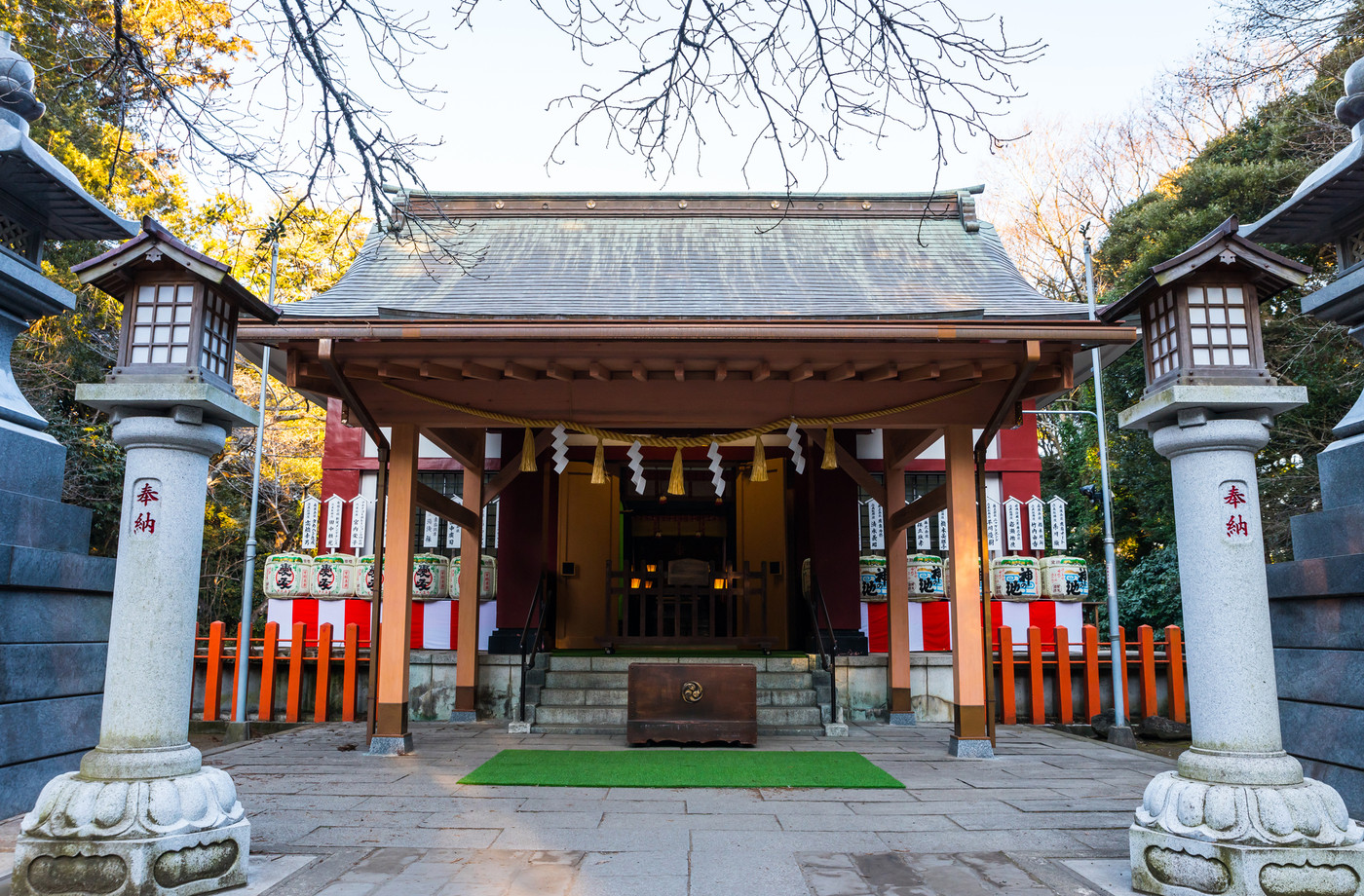 息栖神社 拝殿 （茨城県神栖市） 2019年1月現在