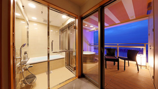 デラックス 和洋室 海一望絶景テラス温泉露天風呂付 禁煙