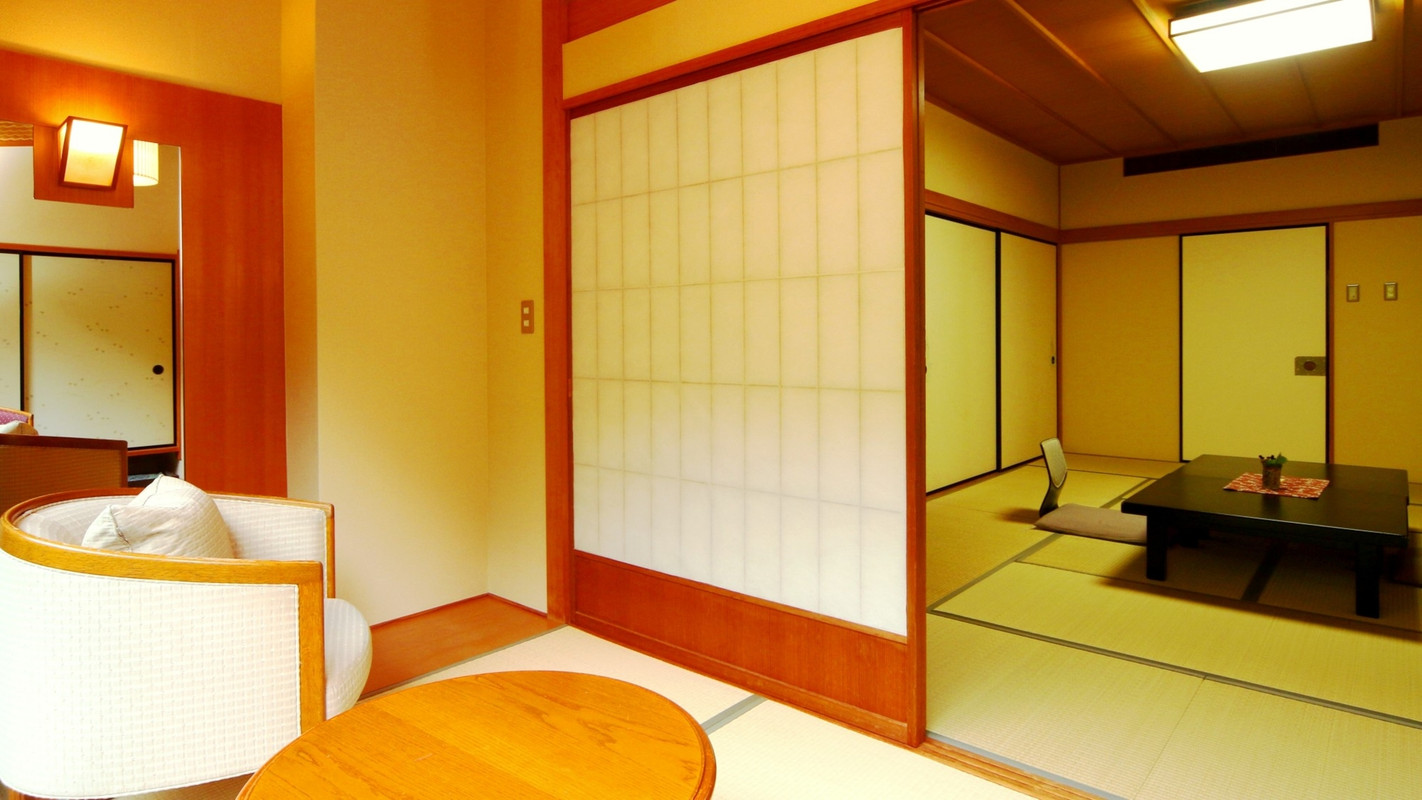 全室に広縁が付いてゆったり過ごせる和室