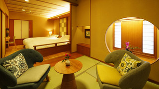 露天風呂付客室 和室+ベッドルーム+テラス (禁煙)