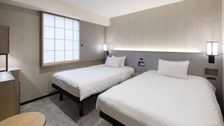 ツイン A ルーム（眺望なし／エレベーター前）禁煙