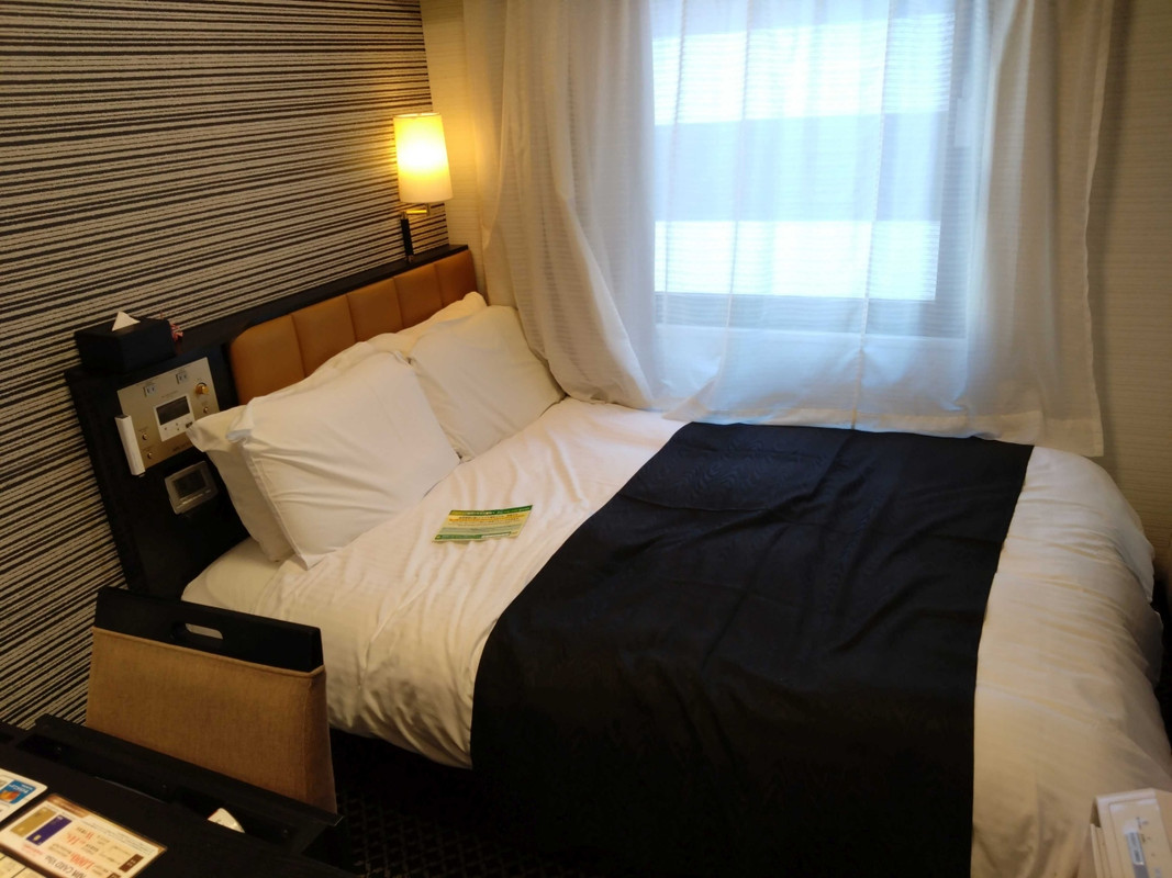 今回はダブルのお部屋でした